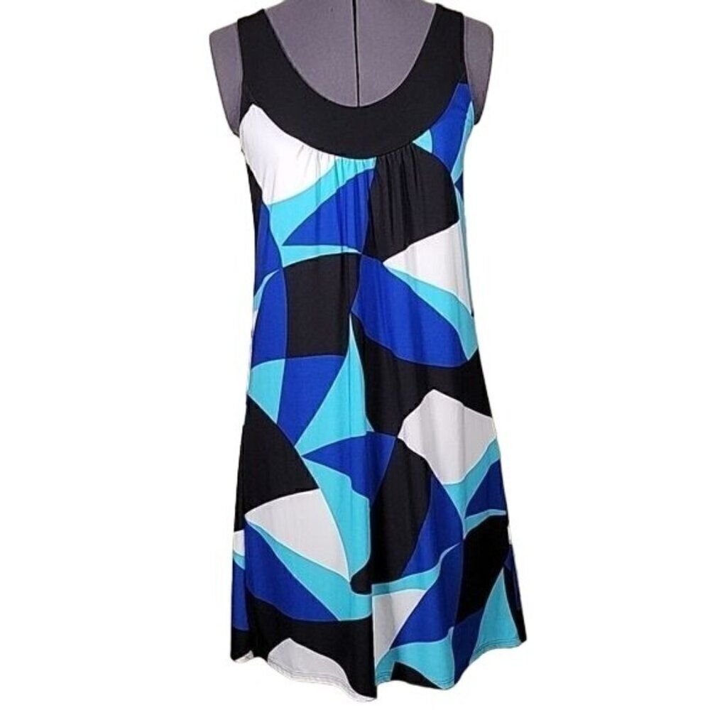 Kokoon Geometric Sleeveless Mini Dress Sz XS